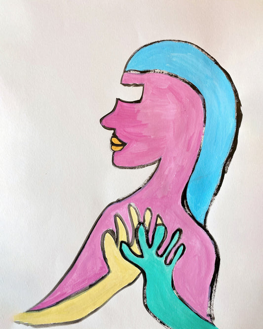 What you can't see must be felt with your heart