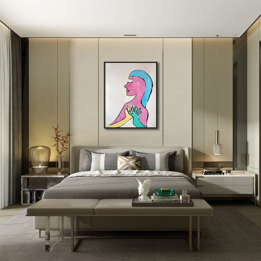 What you can't see must be felt with your heart