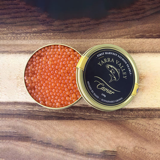 Yarra Valley Caviar Smoked Salmon Pearls (250gm)