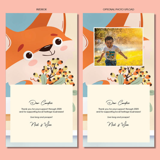 Get Well Soon - Cute Fox