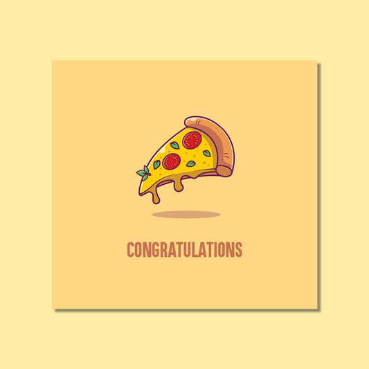Congratulations - Cute Pizza