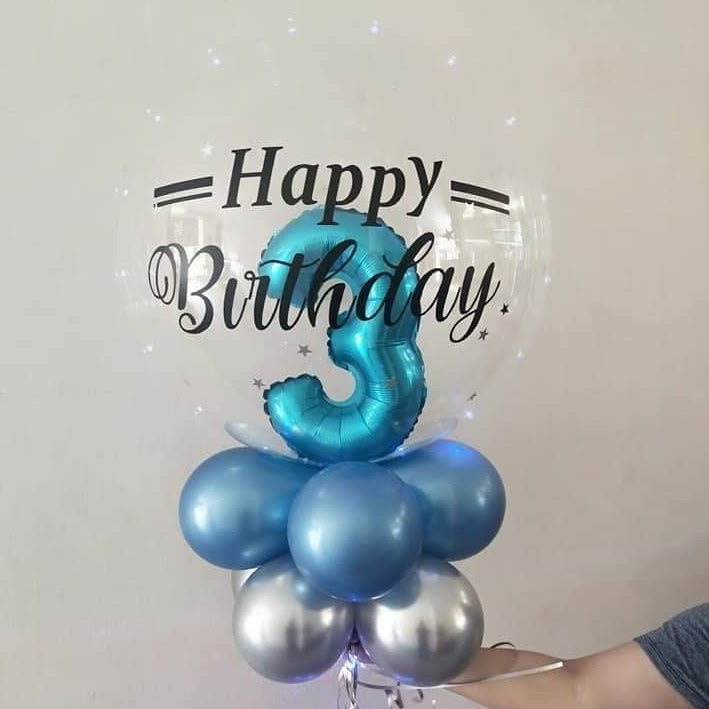 Numeric Birthday Balloon