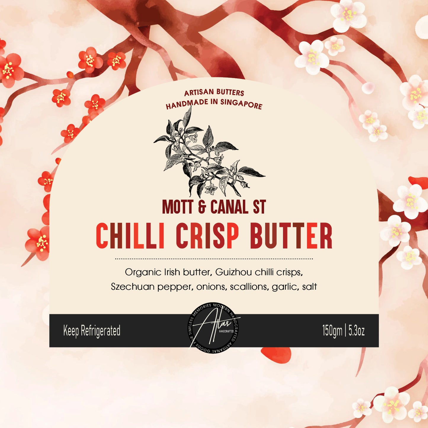 Mott St Chilli Crisp Butter