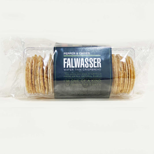 Copy of Falwasser Wafer Thin Crispbread - Pepper & Chives