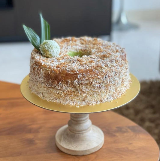 Gula Melaka Almond Chiffon