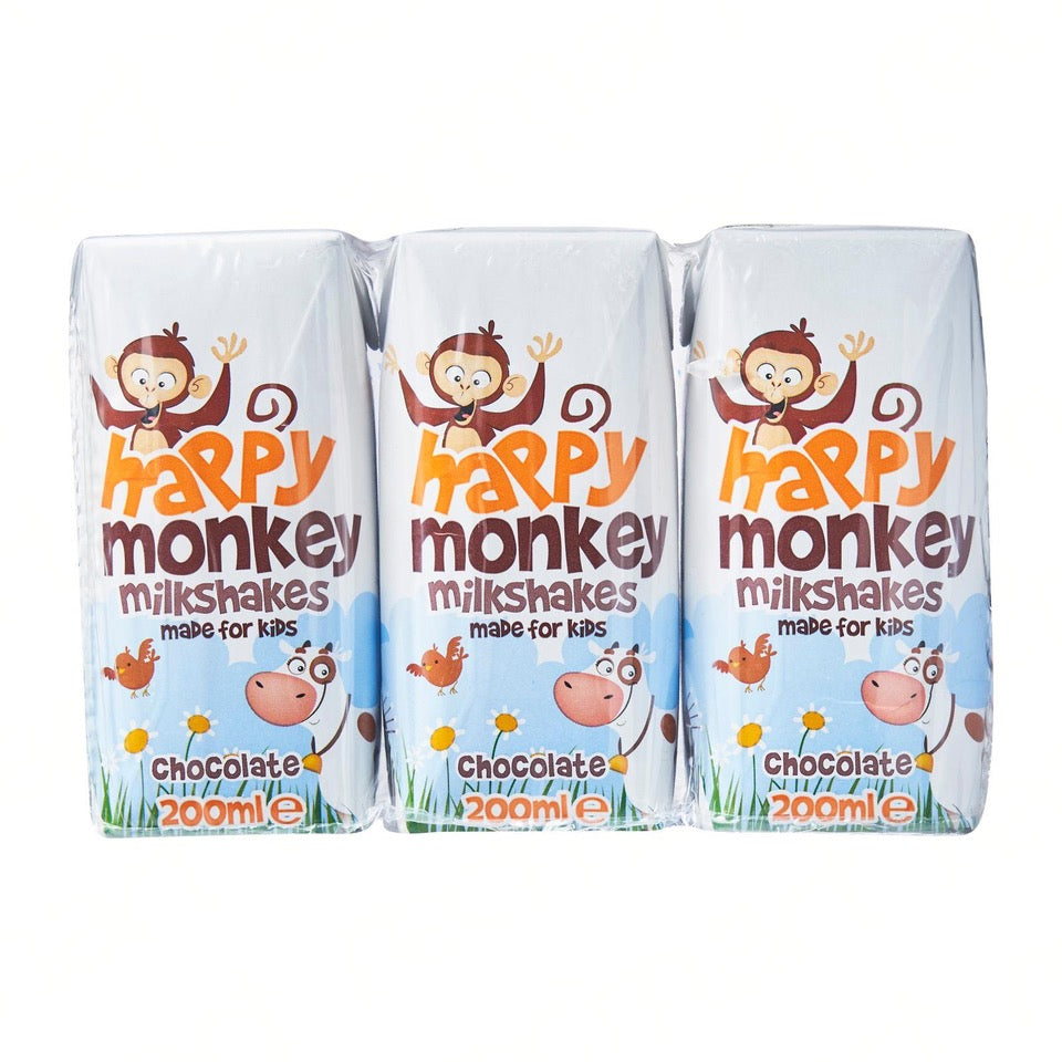 Happy Monkey Chocolate Milkshakes