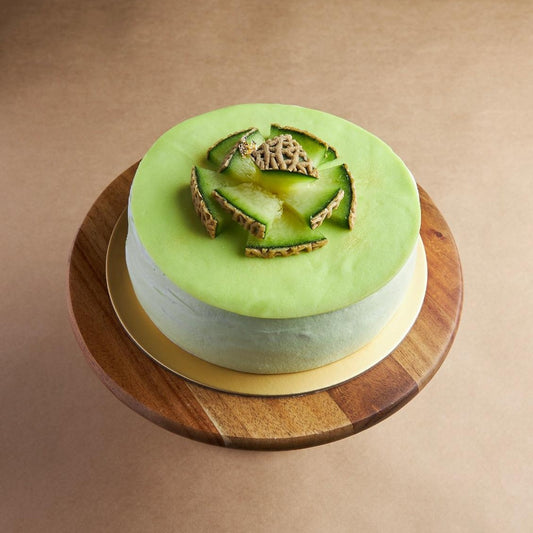 Honeydew Crepe Cake