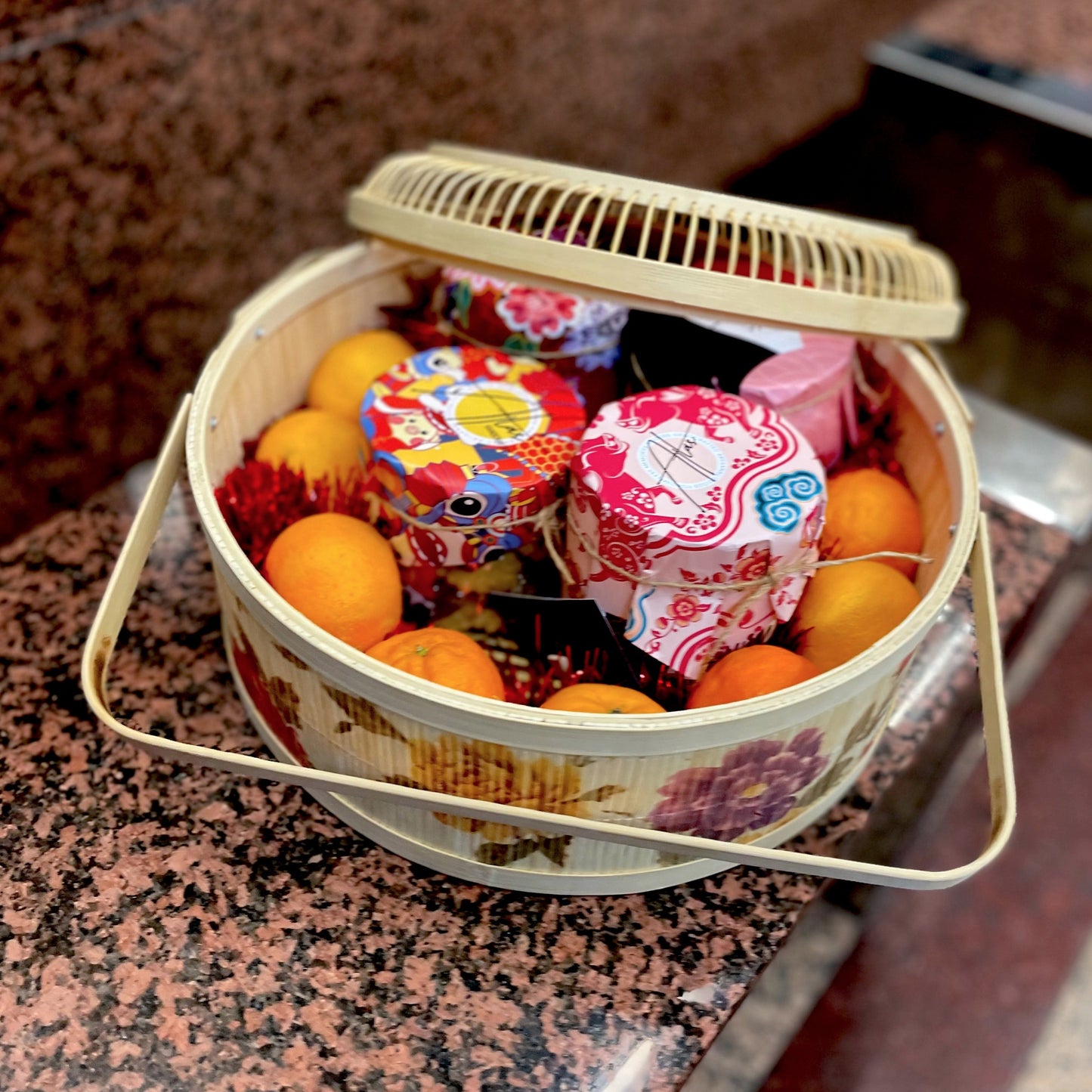 Traditional Baked Goodies Basket Hamper