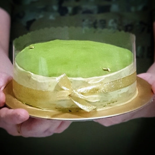 Thai Green Tea Crepe Cake