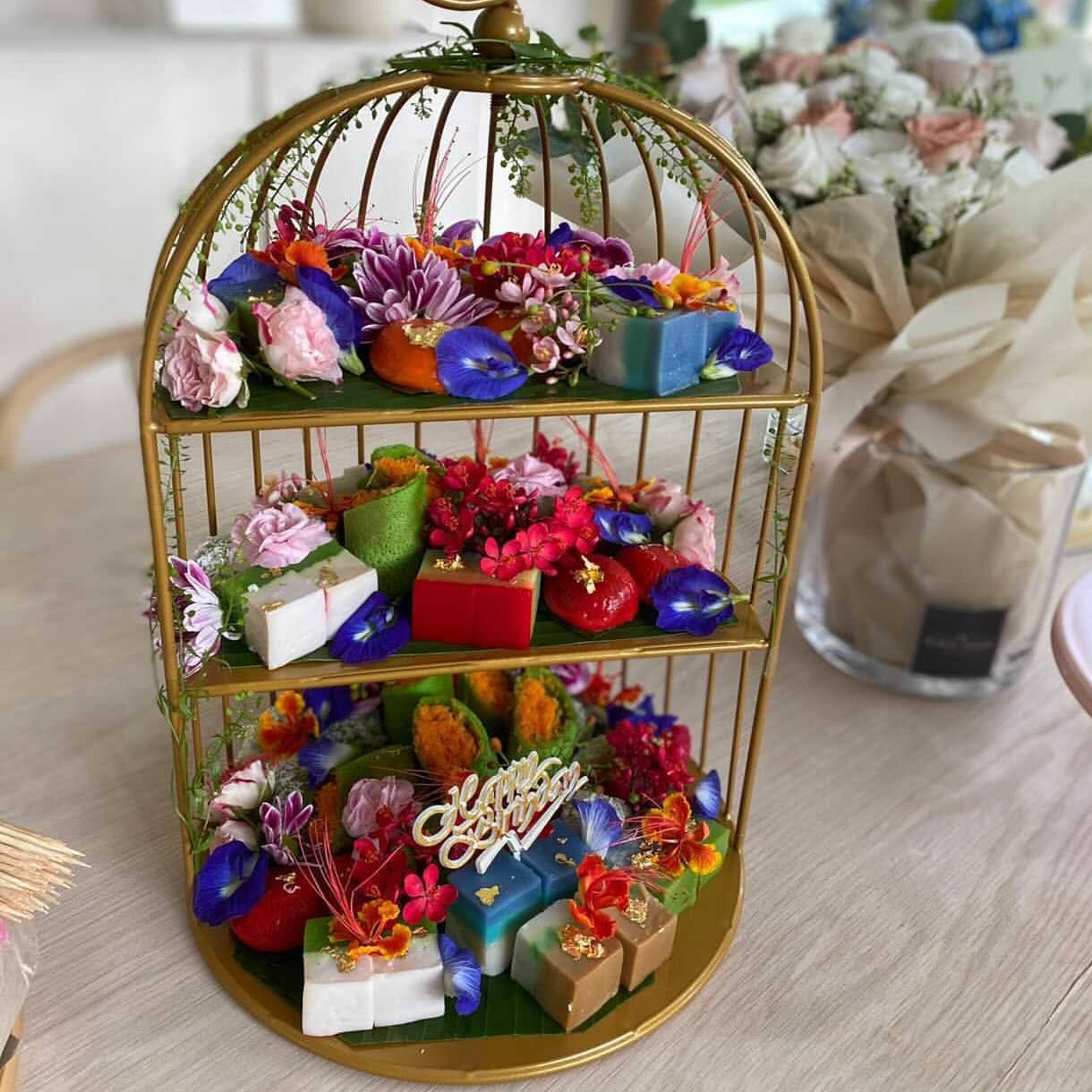 High Tea Bird Cage Nonya Kueh – Atlas Handcrafted