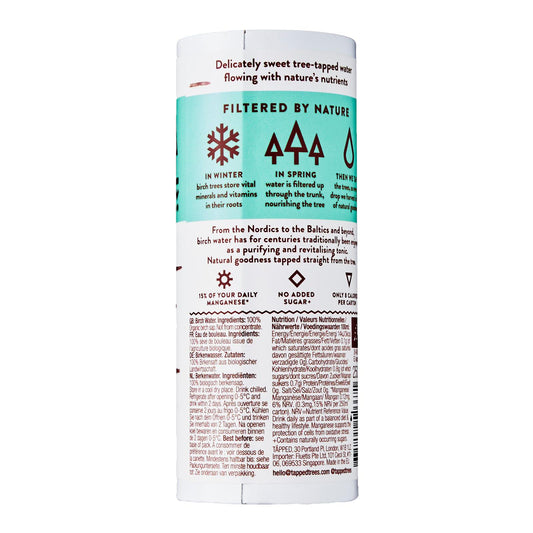 Tapped Pure Organic Birch Water