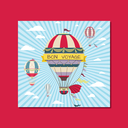 Bon Voyage - Cute Air Balloon