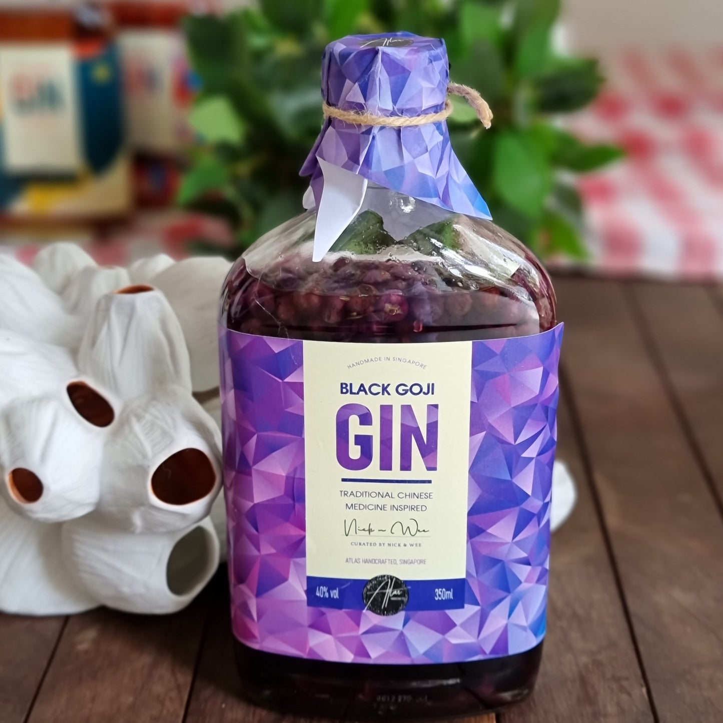 Atlas Handcrafted Black Goji Gin