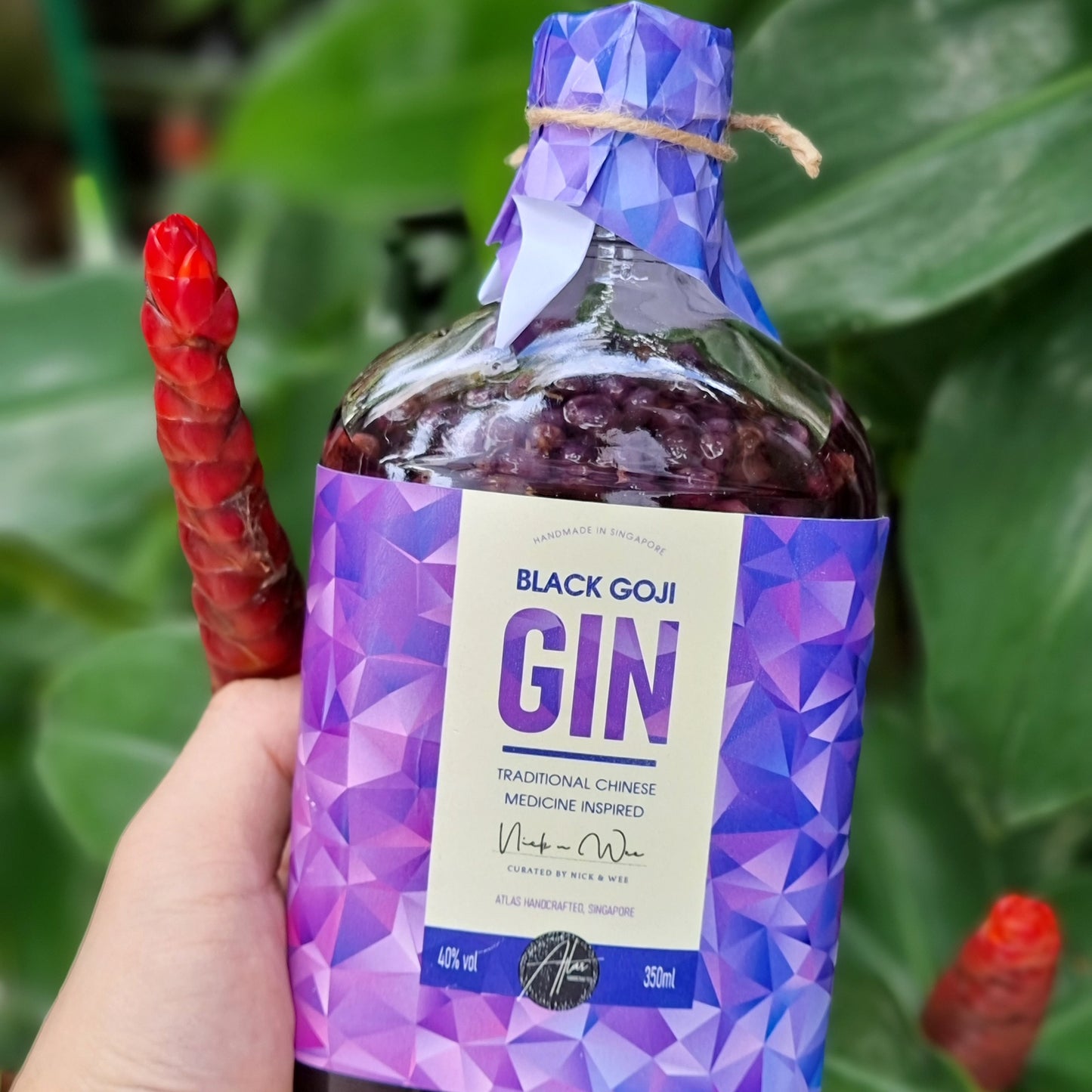 Atlas Handcrafted Black Goji Gin