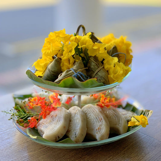 Nonya Rice Dumpling & Teochew Kueh 2-Tier