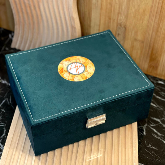 Atlas Handcrafted Jewelry Box Platter