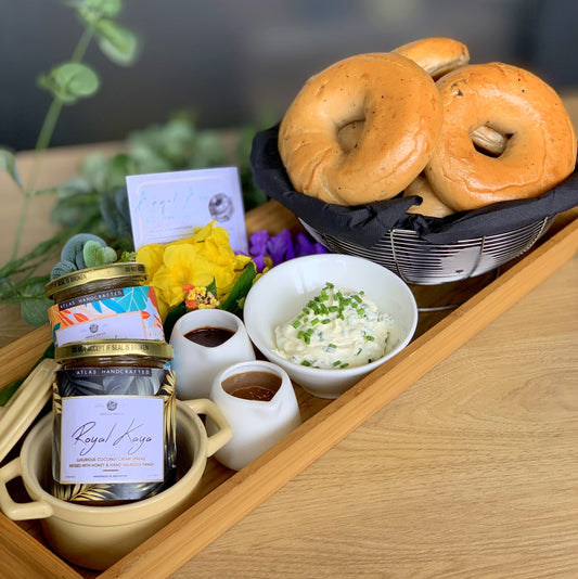 Bagels Floating Tray