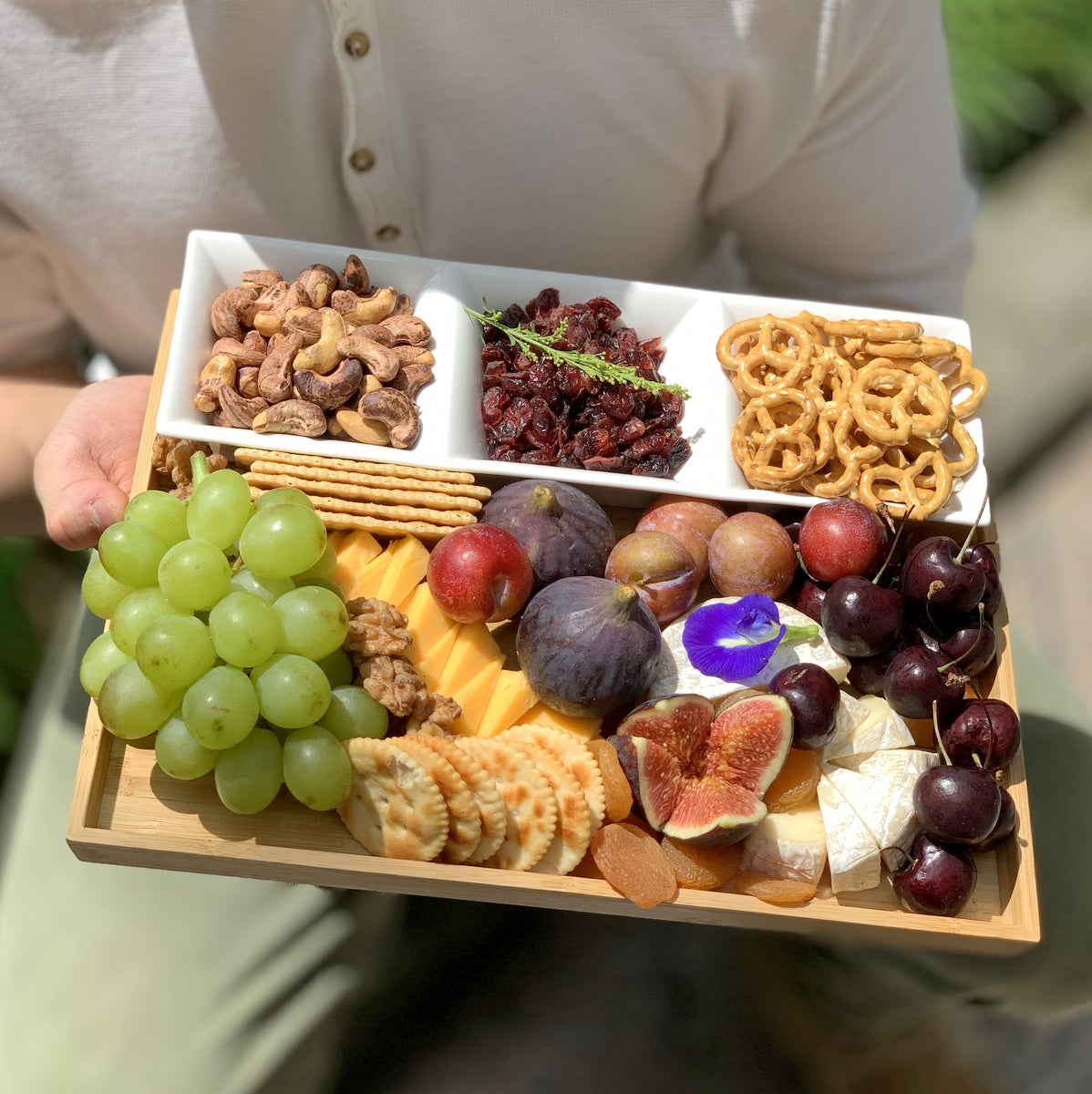 Chamonix Fruit, Cheese and Nuts Board (2-4 Pax)