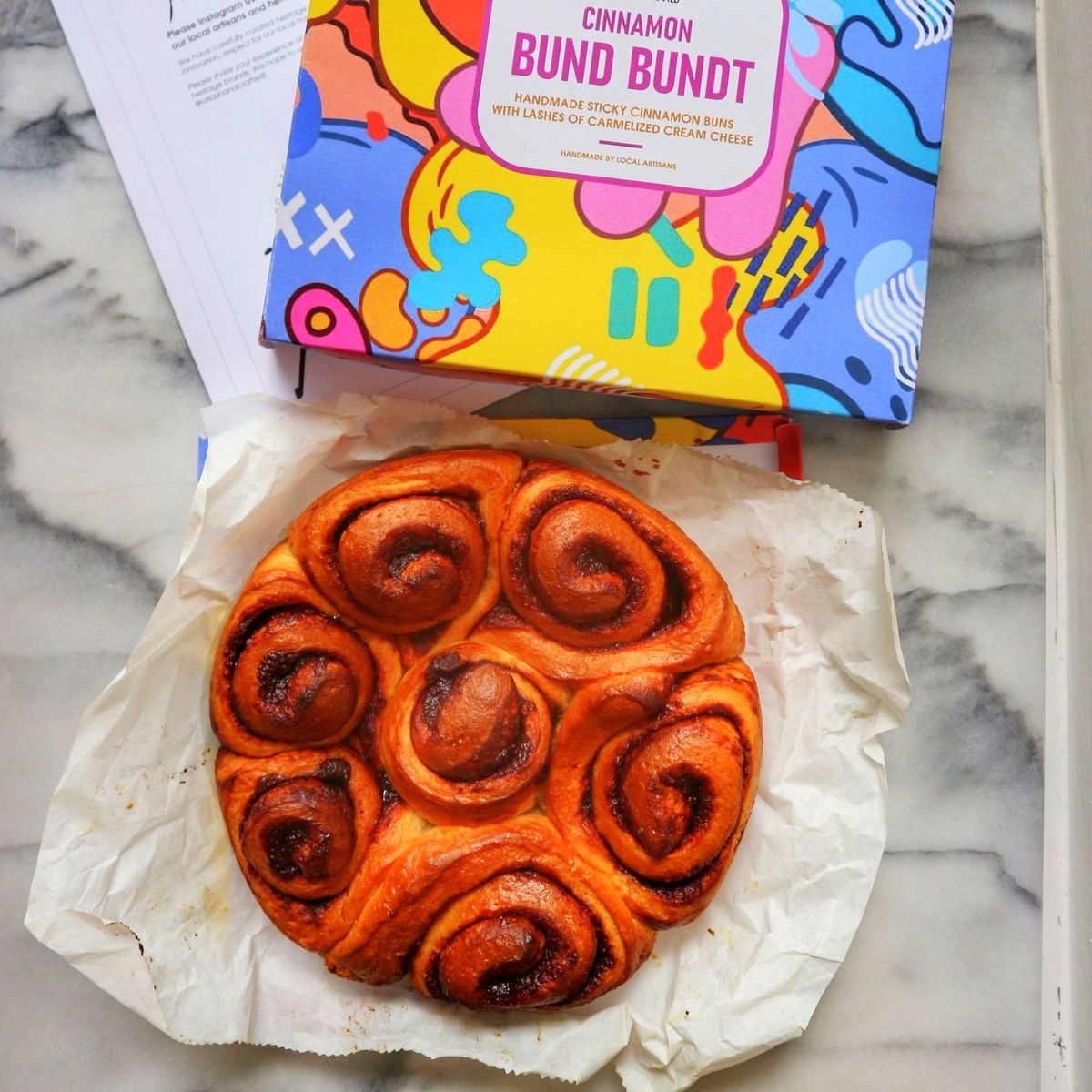 Cinnamon Bun Bunt Cake