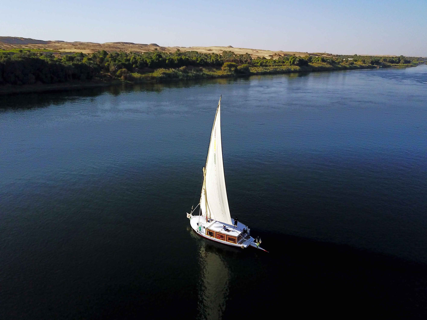 Felucca on Nile River