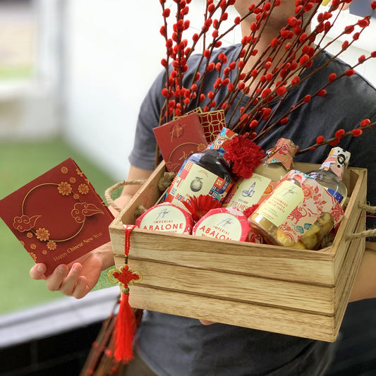 Elegant Chinese New Year Gift Basket