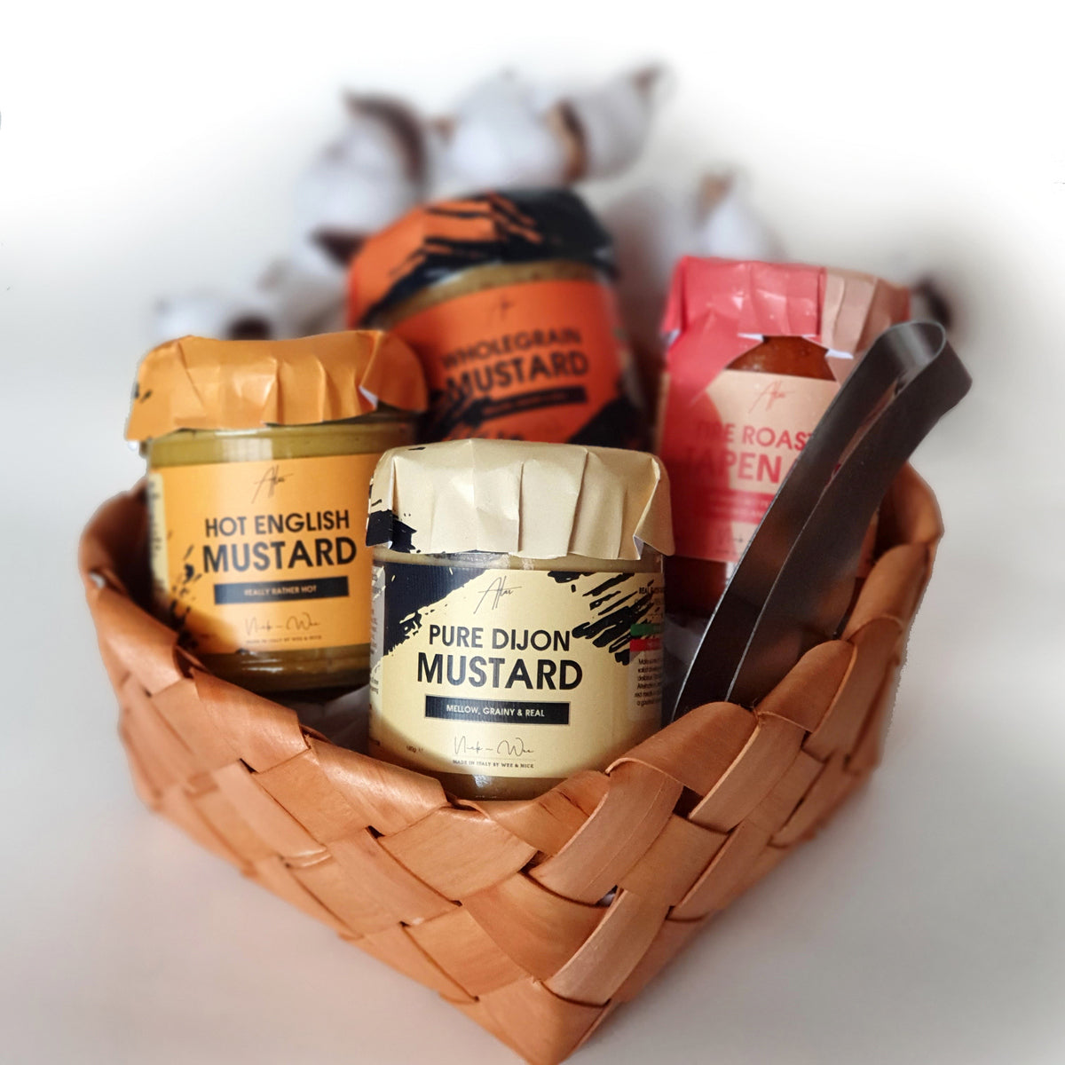 Gourmand Mustards Basket