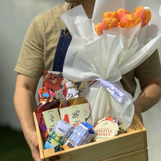 Aperitivo Time Gourmet Crate & Flowers