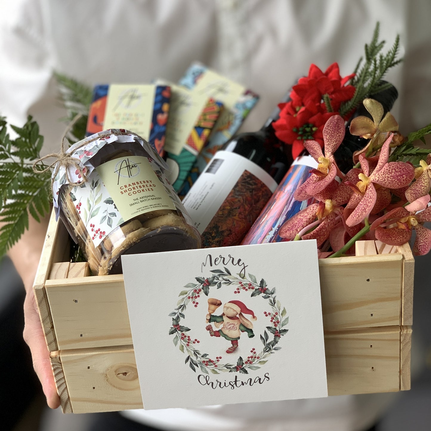 Fine Wine & Chocolates Holiday Hamper