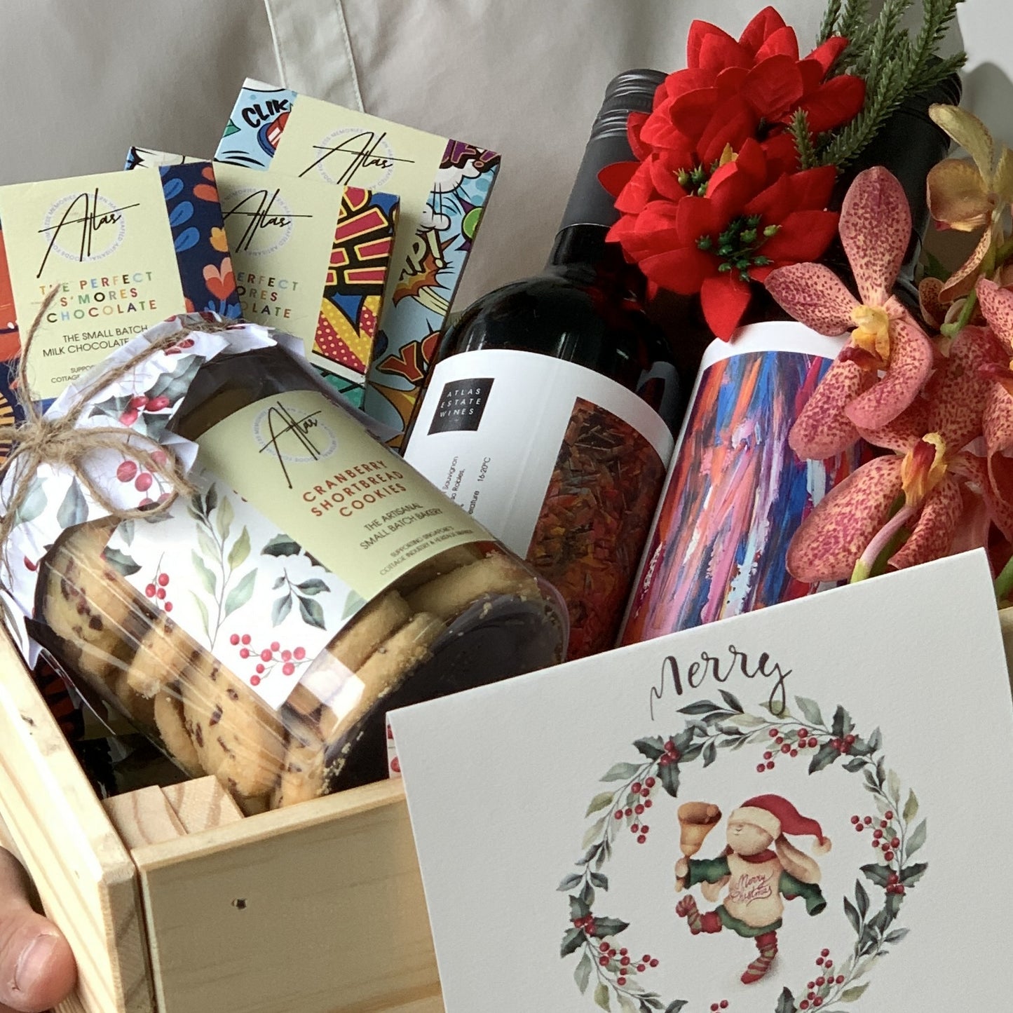 Fine Wine & Chocolates Holiday Hamper