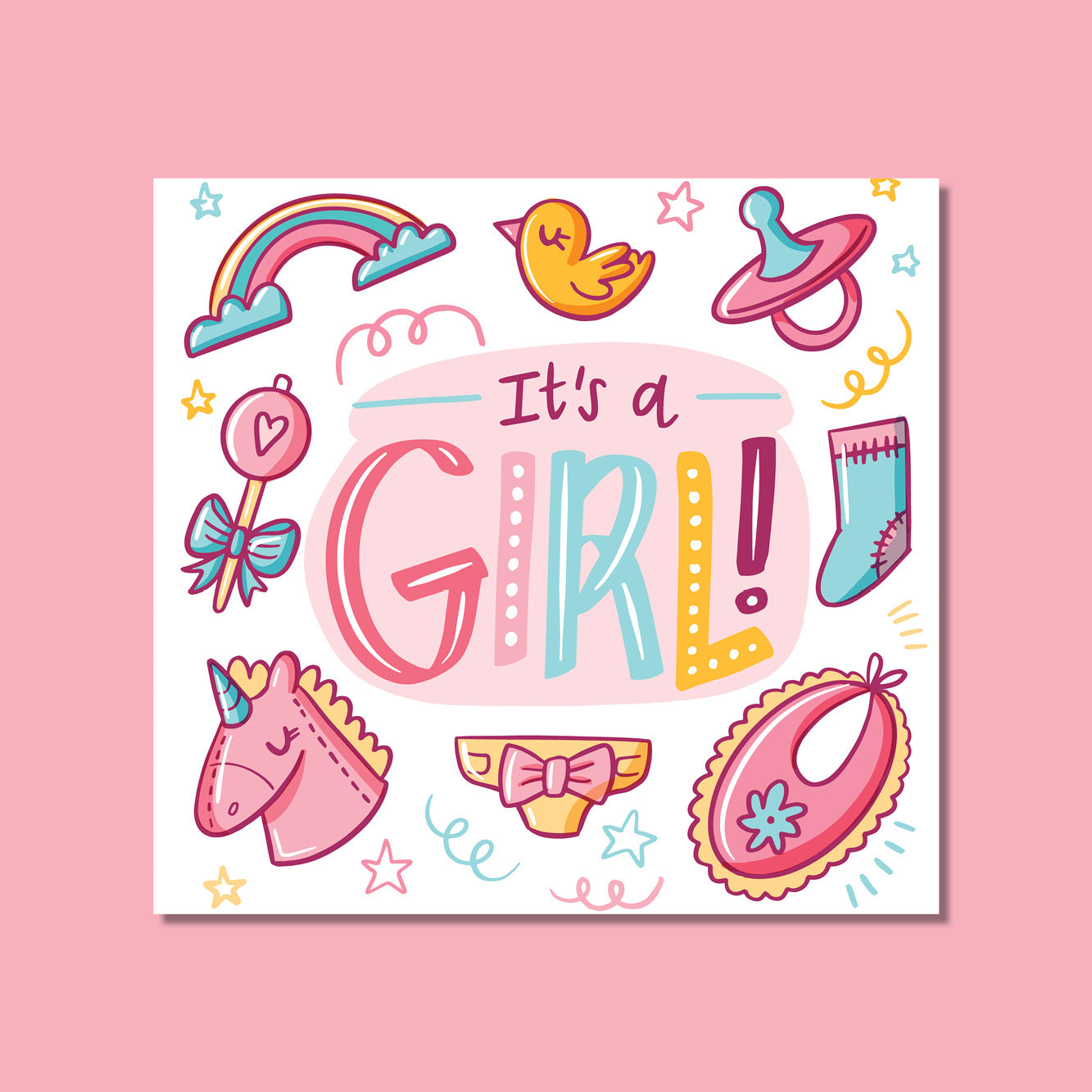 Gender Reveal - It's a Girl!