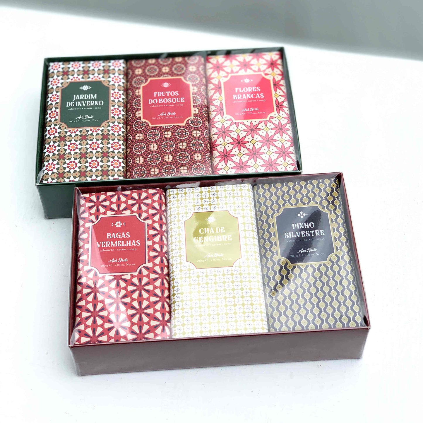 Ach.Brito Portuguese Azulejos Tiles Soap Gift Set