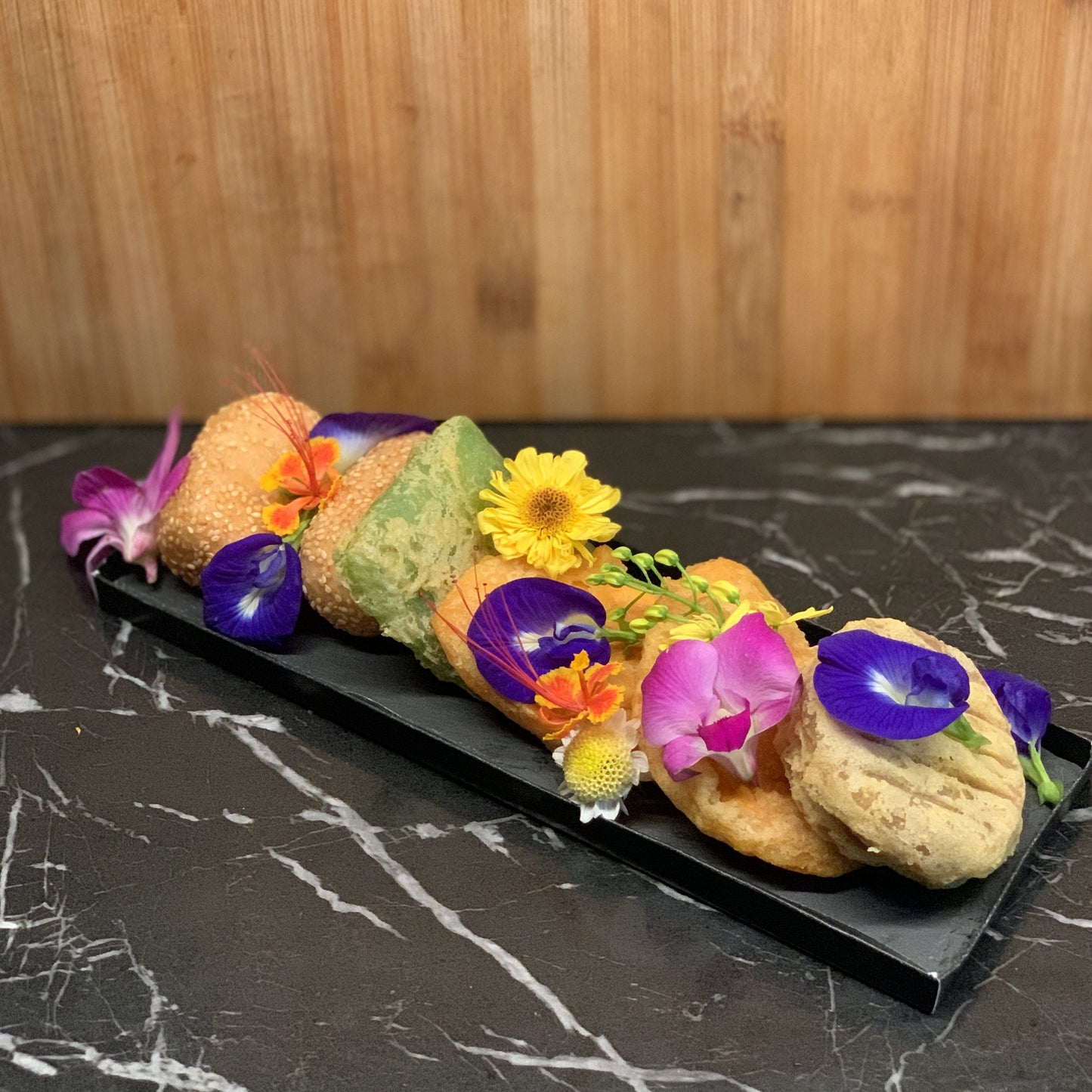 Fried Traditional Fritters Slate Platter (2pax)
