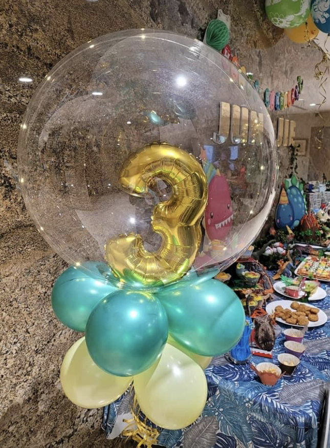 Numeric Birthday Balloon