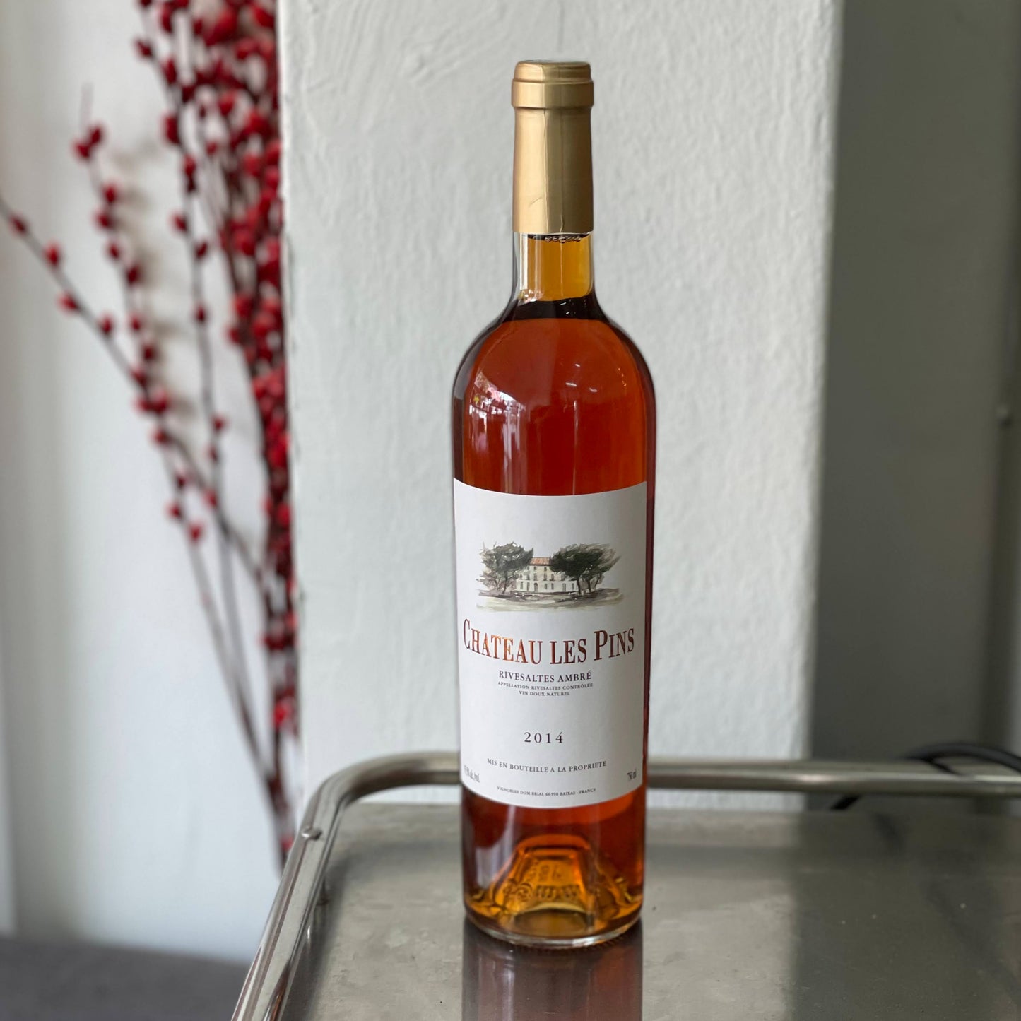 Château les Pins Rivesaltes Ambré 2014