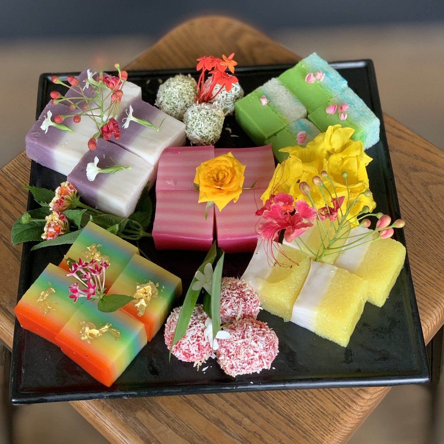 Nyonya Kueh Ceramic Platter (5pax)