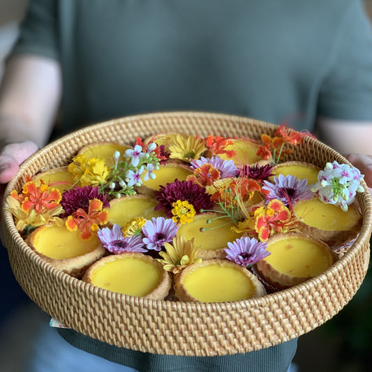 Hong Kong Egg Tarts Basket
