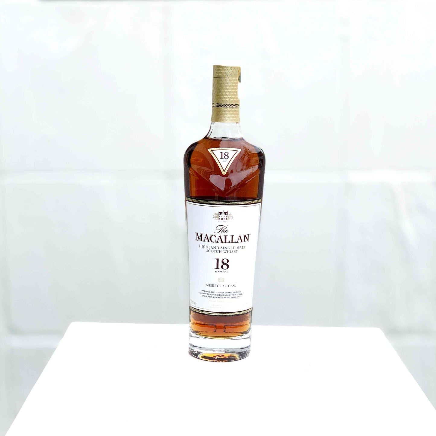 The Macallan 18 Year Old Sherry Oak Single Malt Scotch Whisky