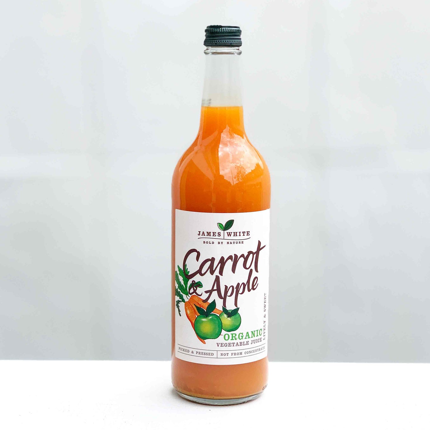 James White Carrot Apple Juice