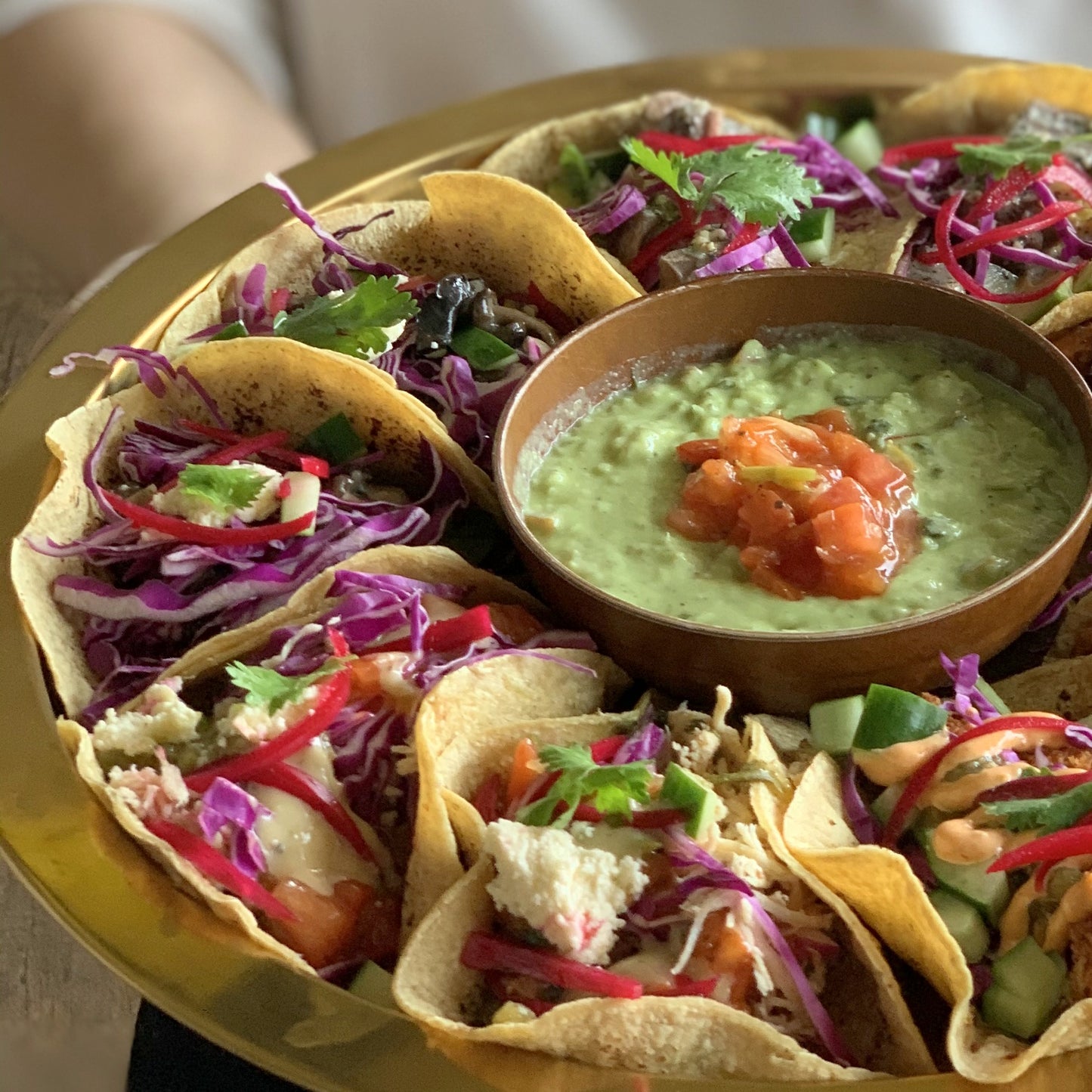 La Cantina Masa Tacos Platter (10 tacos)