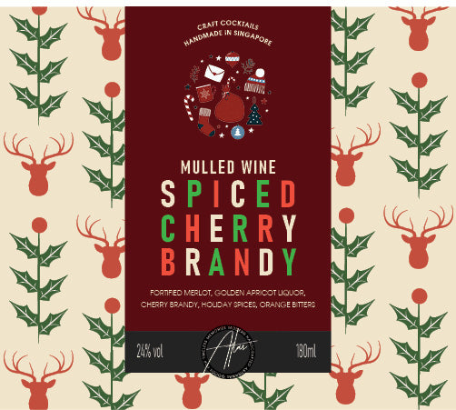 Mulled Wine Spiced Cherry Brandy