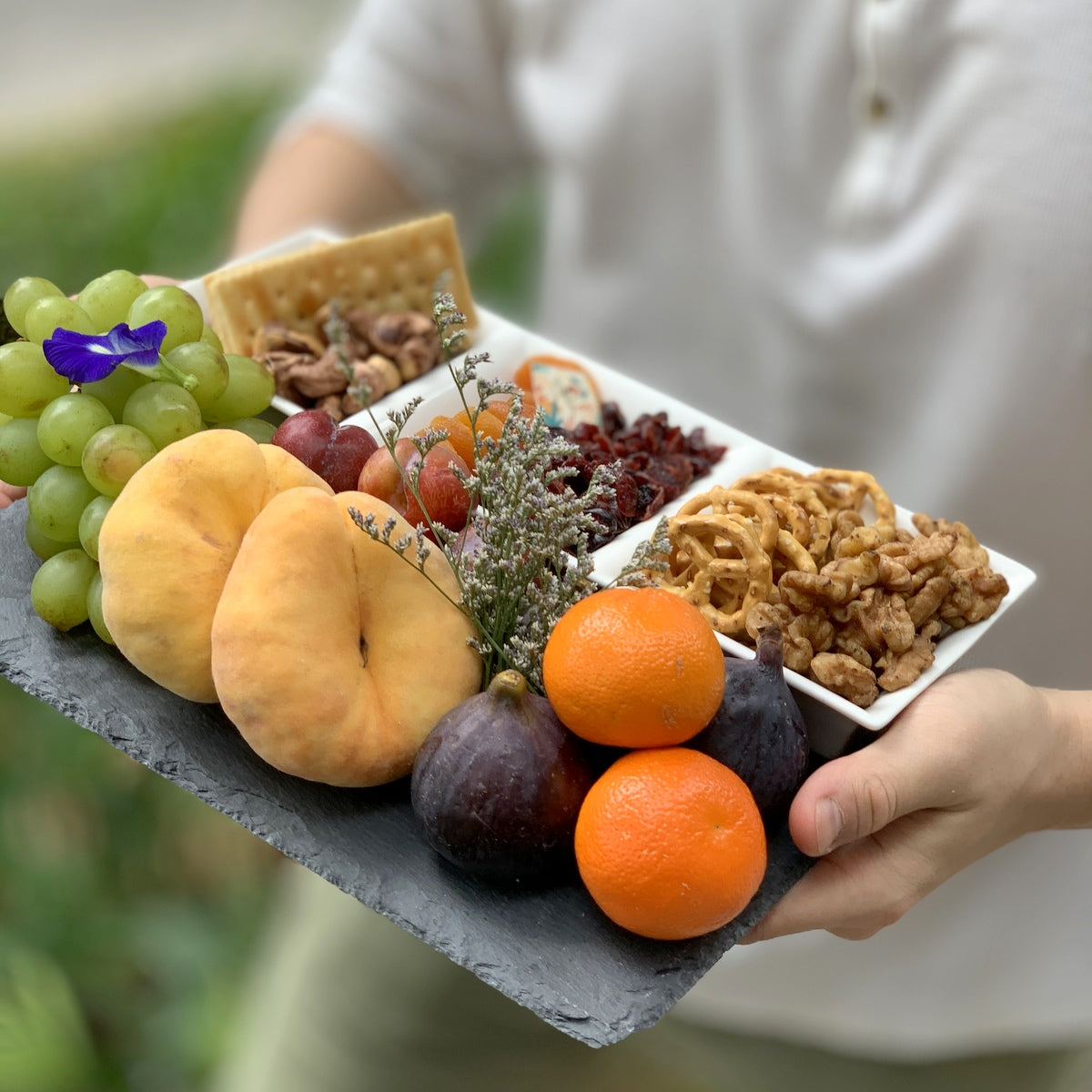 Slate Fruits & Nuts Board