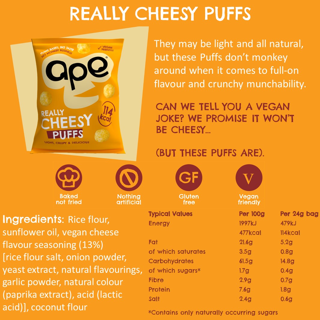 Really Cheesy Puffs
