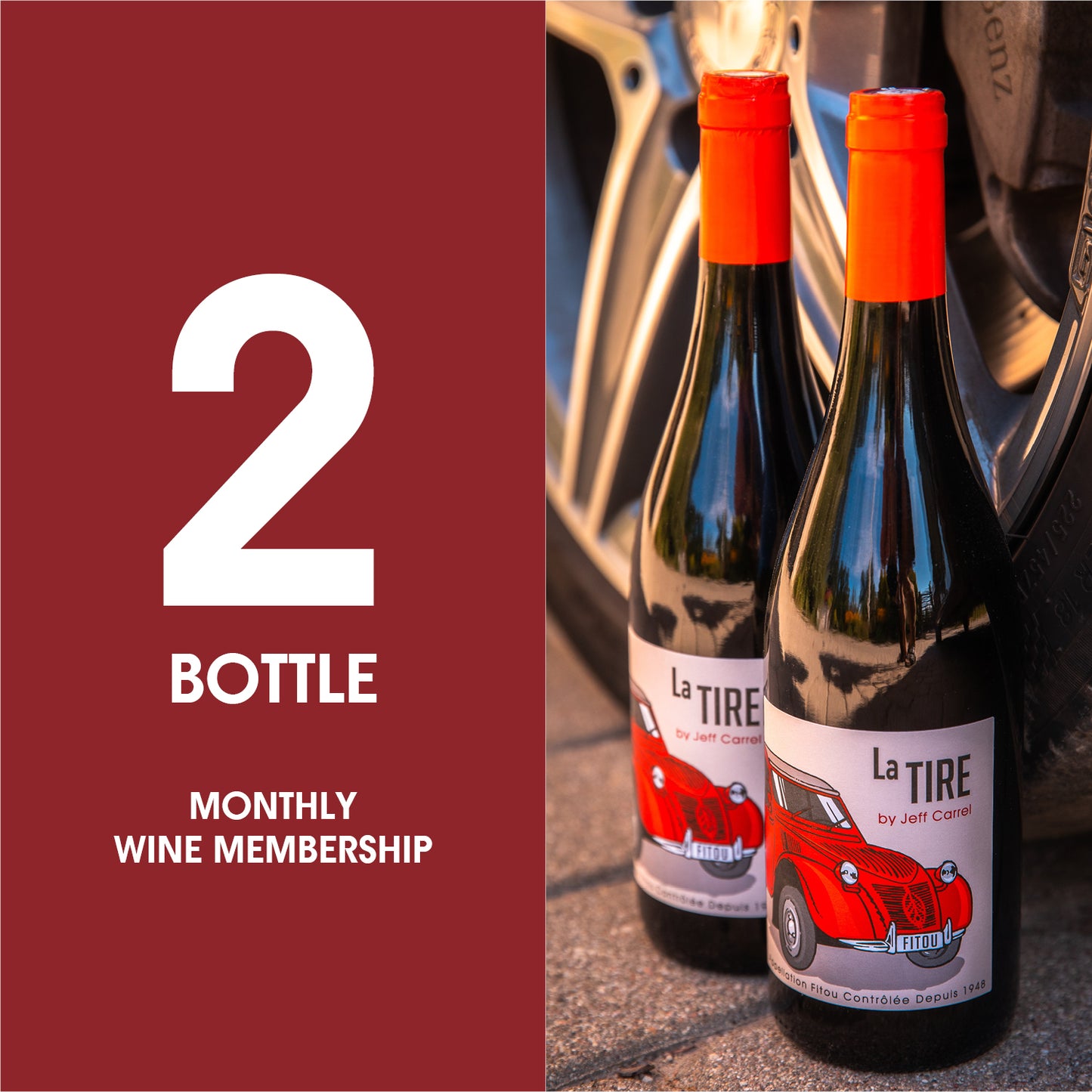 2-Bottle Atlas Wine Club Membership