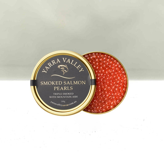 Yarra Valley Caviar Smoked Salmon Pearls (100gm)