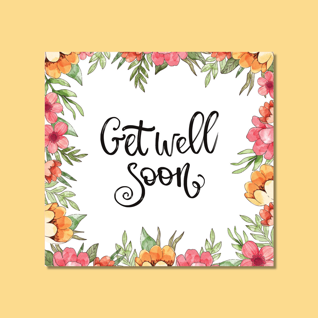 Get Well Soon - Florals