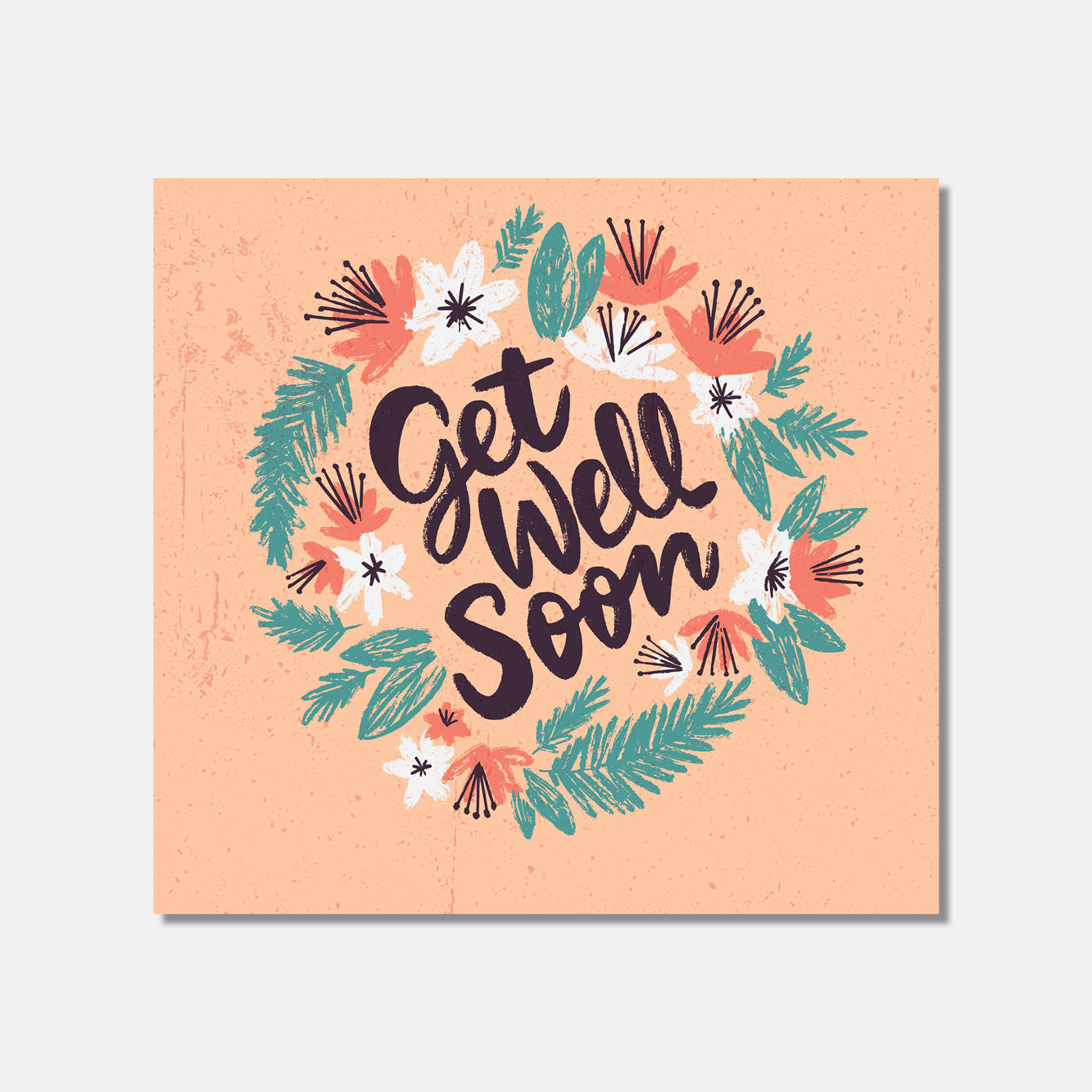 Get Well Soon - Flora Illustrations