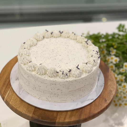 Earl Grey Lavender Crepe Cake