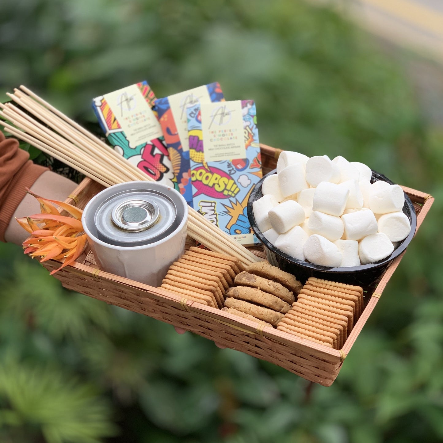 The Perfect S'mores Picnic Basket (4-6 Pax)