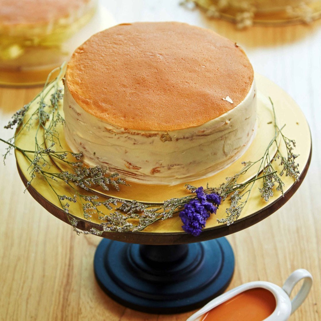 Thai Milk Tea Crepe Cake